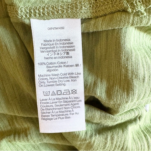 Madewell Green Long-Sheeve Tee - Picture 5 of 7